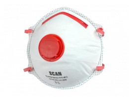 Scan Moulded Disposable Valved Masks (Pack of 10) FFP3 £28.99